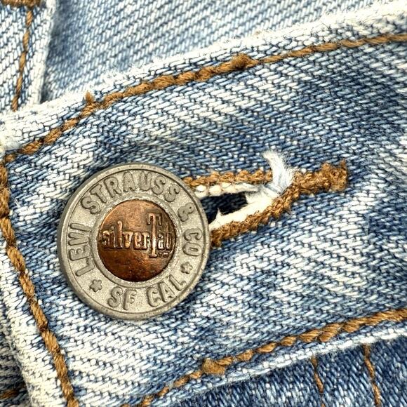 Vtg Levis Silvertab Baggy Pleated Skateboard Jeans 36 X 34 in NO SIZE TAG Grunge - Picture 5 of 11